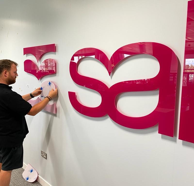 3D Lettering Signage