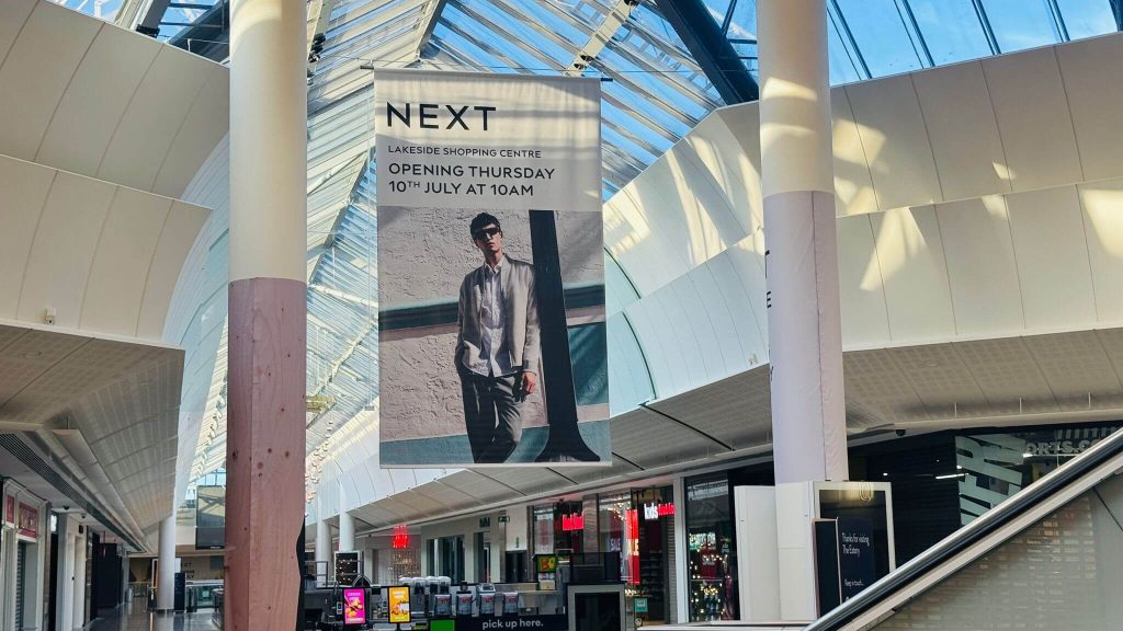 NEXT | Lakeside Shopping Centre Graphics