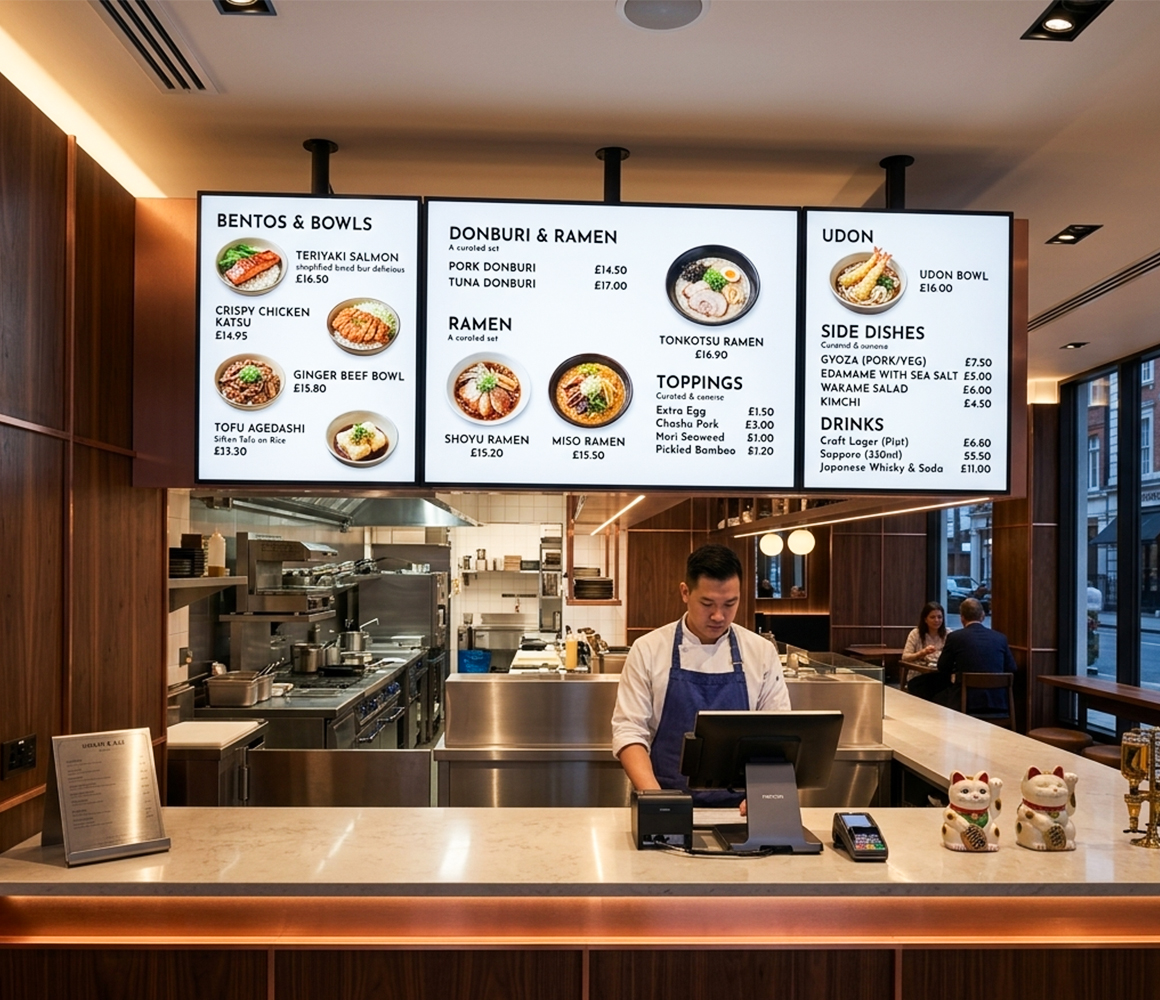 Menu Paneling Custom Menu Board Design & Printing in the UK | 65K+ Clients