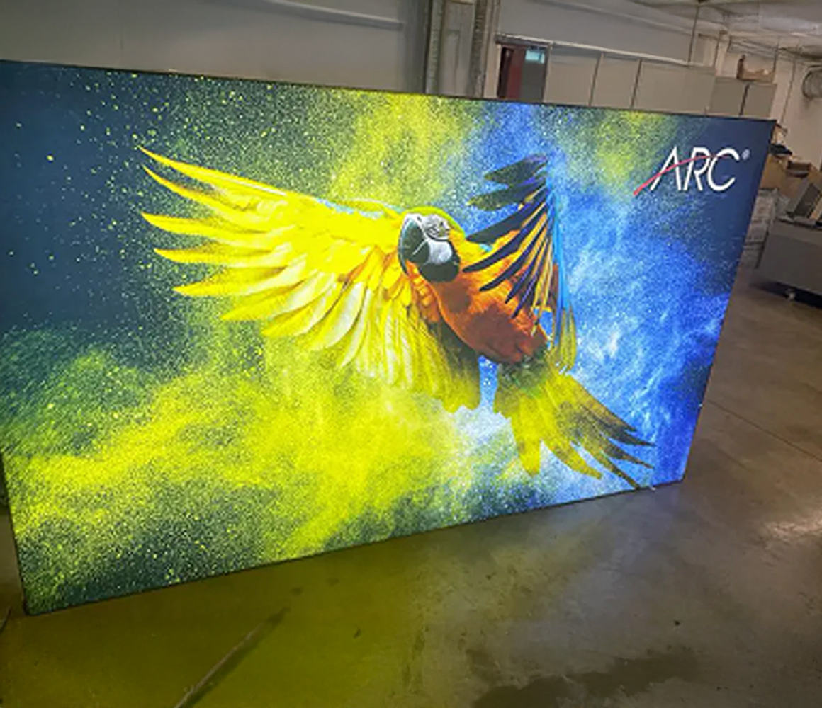 Digital display system providing real time updates while maintaining brand consistency.