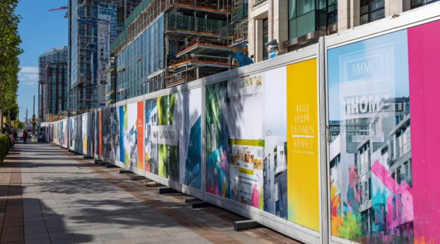 Hoarding Graphics: Site Revamp
