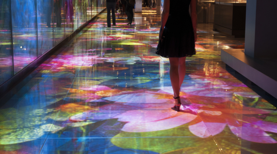 Interactive Floors Spark Joy