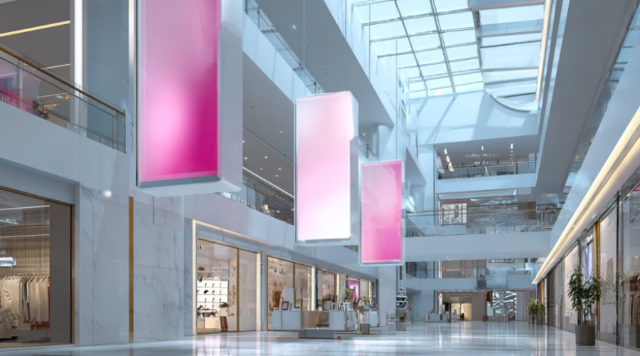 Acrylic Signs: Boost Mall Traffic