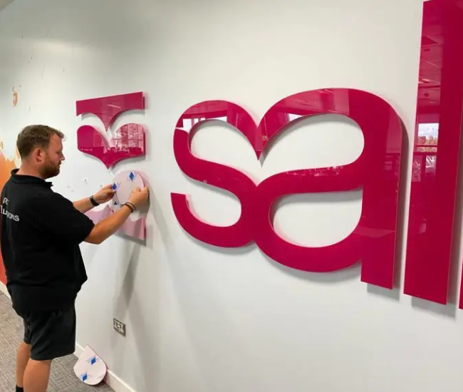 3D Lettering & Built-Up Signage