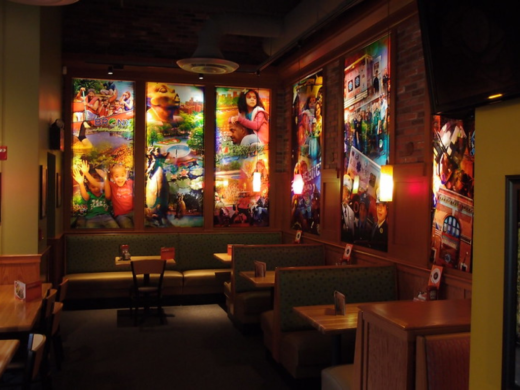 Large format hospitality tourism printing solutions display for Hotel Industry