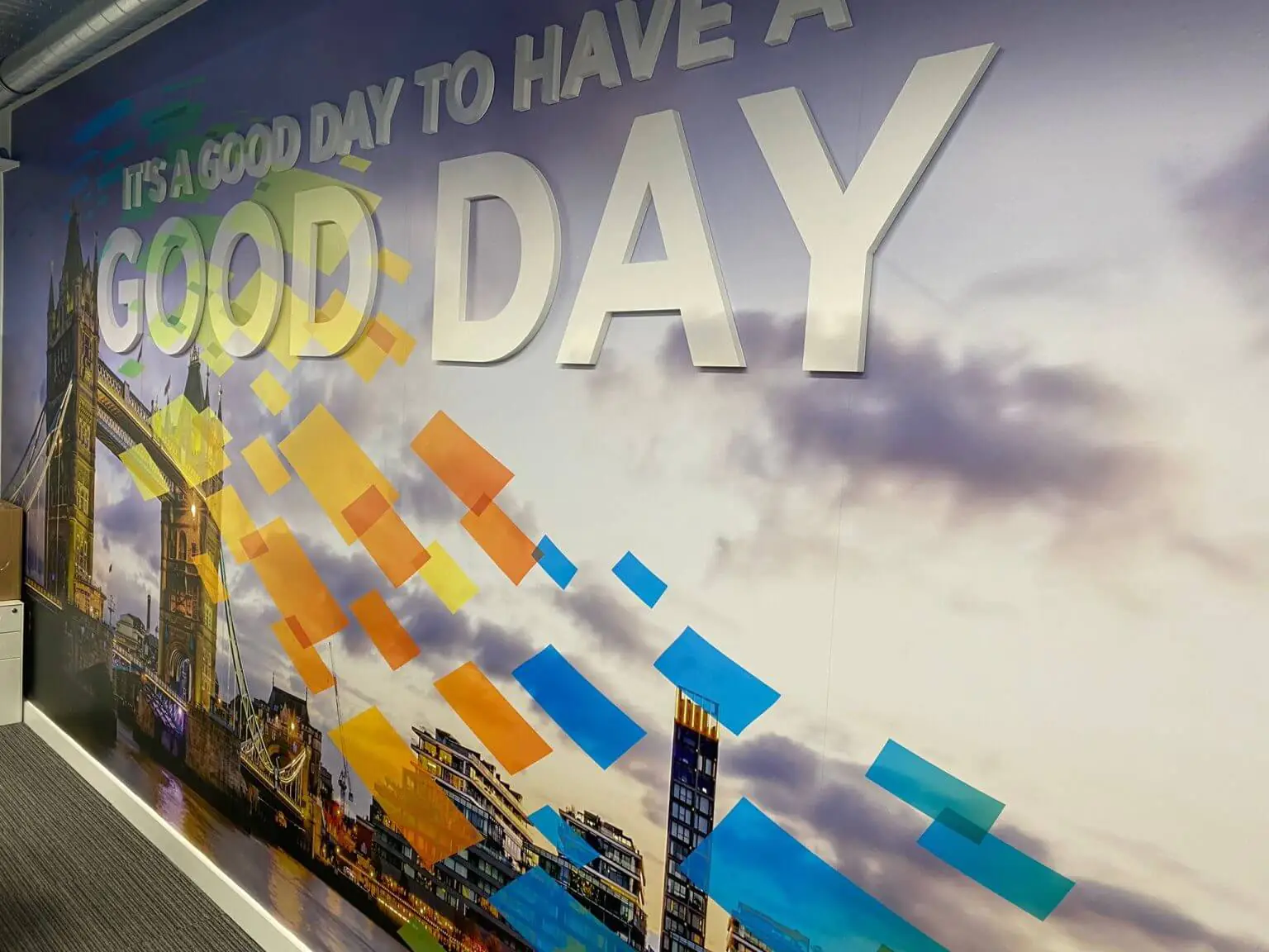 Custom printed wall graphics