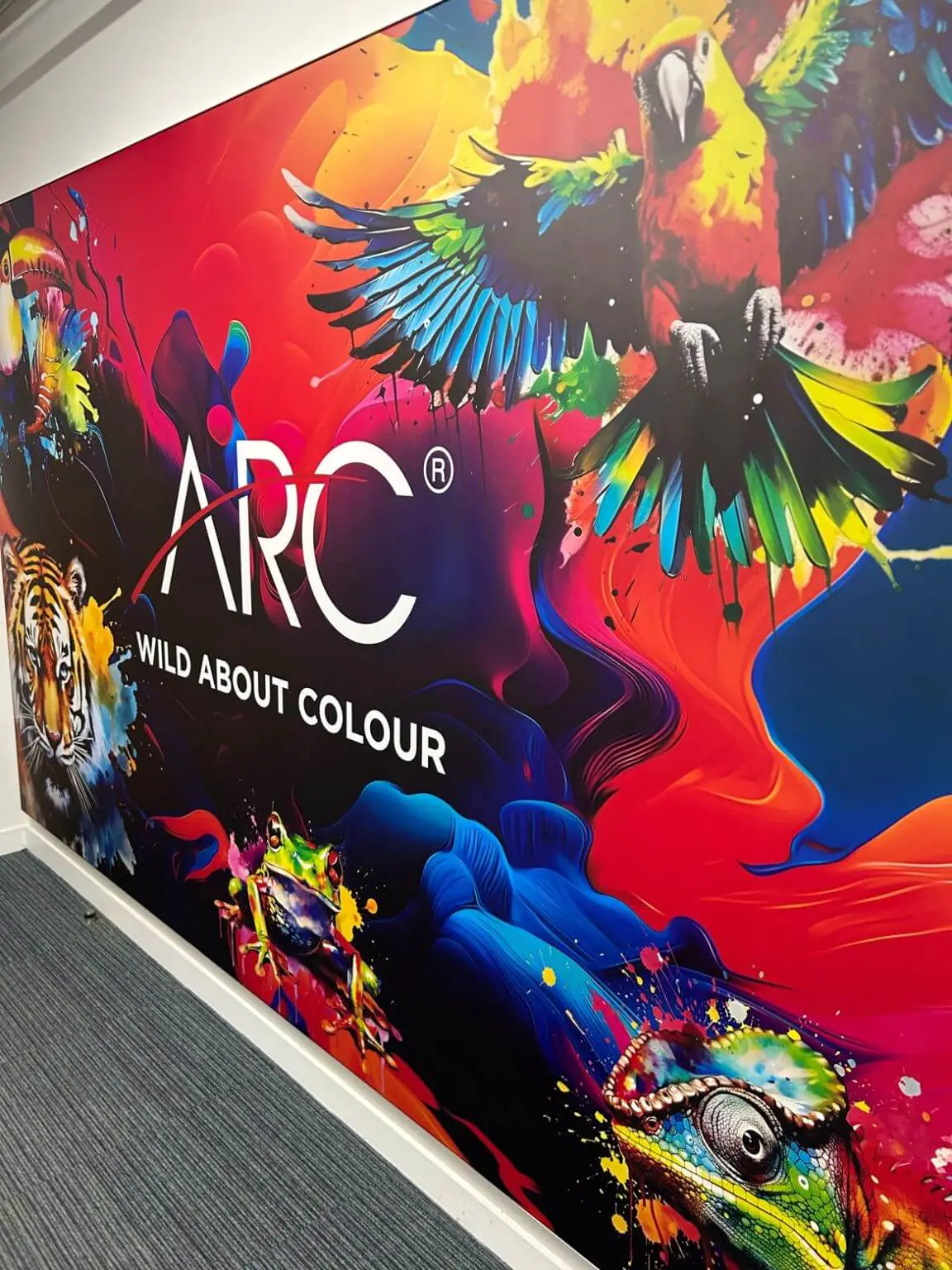 Indoor wall graphics