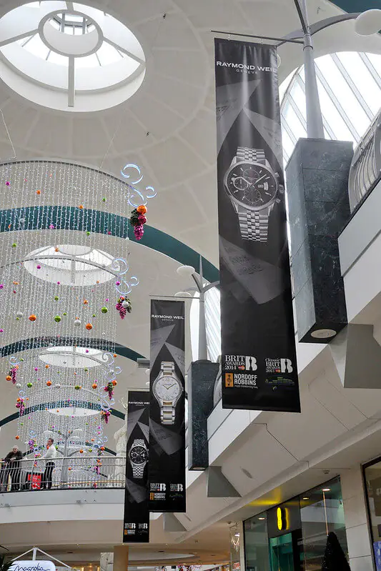 Large format banner printing