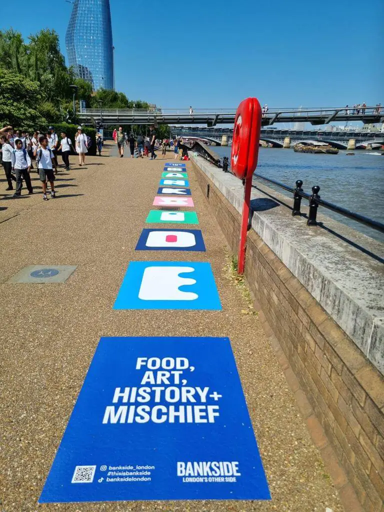 Custom printed floor graphics