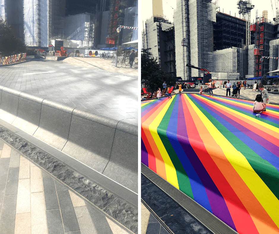 Floor graphics printing