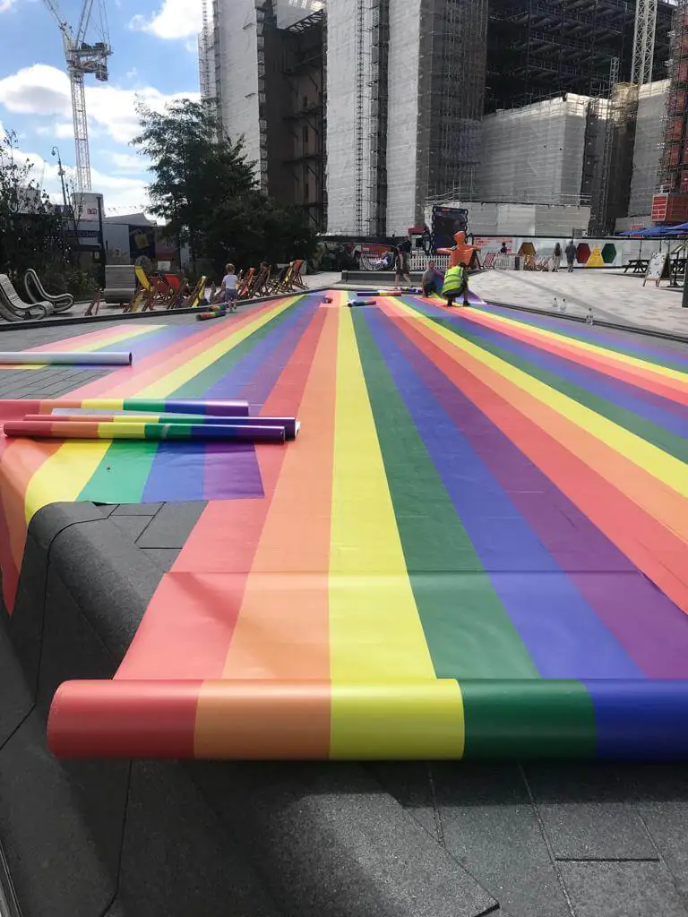 Creative floor graphics