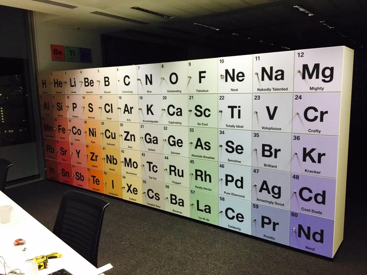 Eye-catching wall graphics