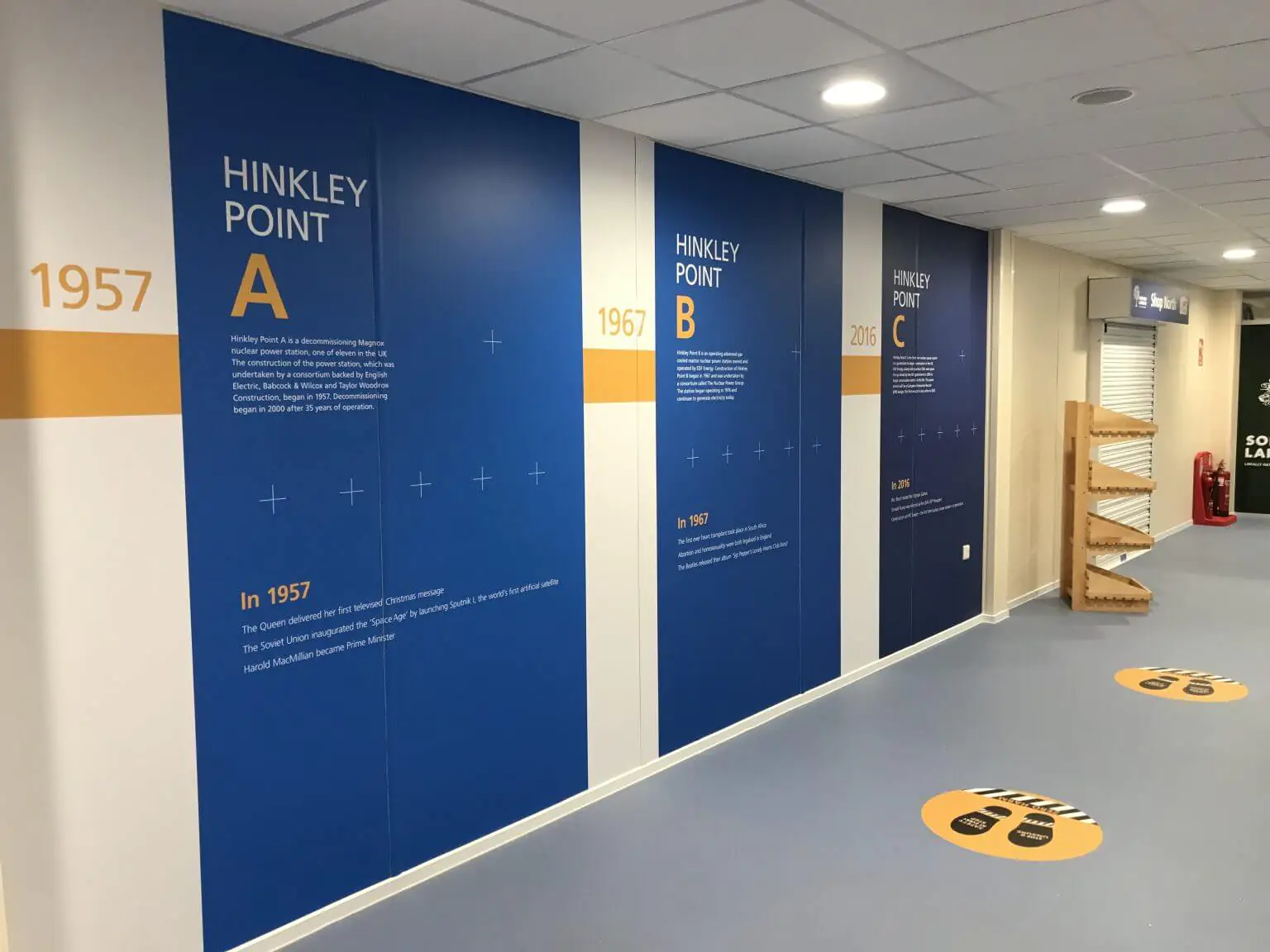 Custom wall graphics for offices