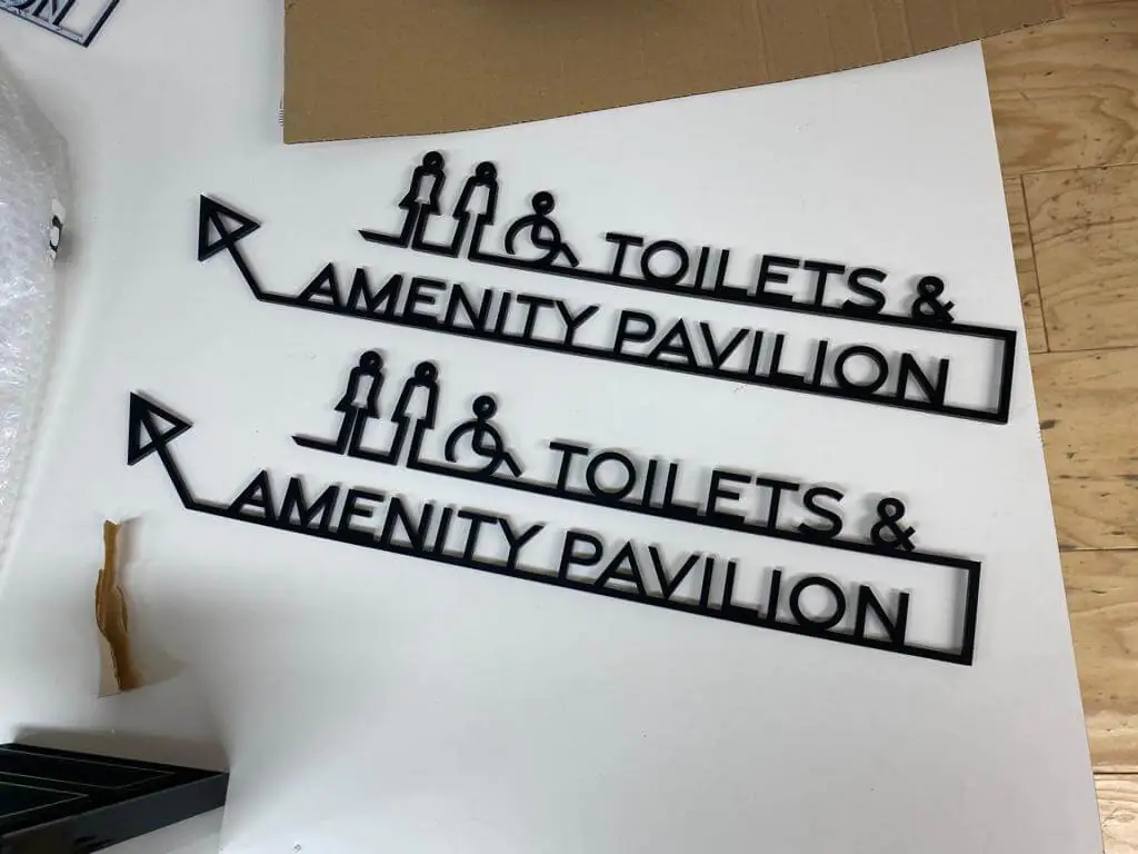 3D Directional Sign Board