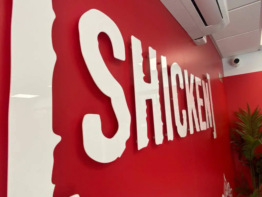 Large 3D Lettering Signage