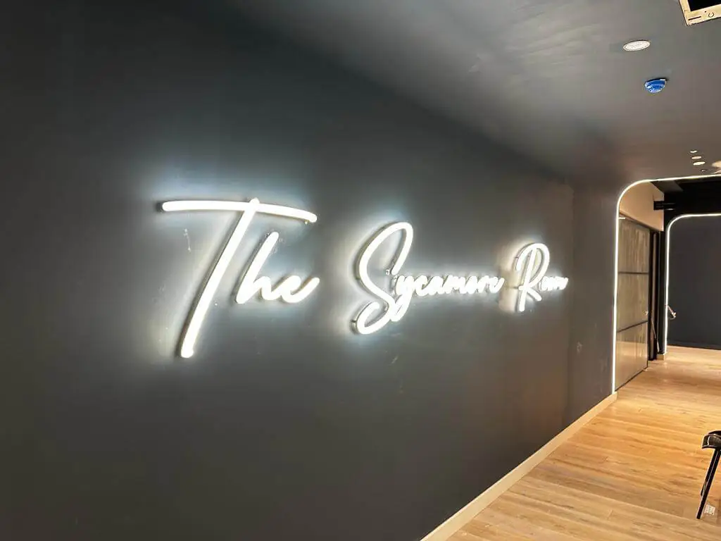 Built-up letters signage