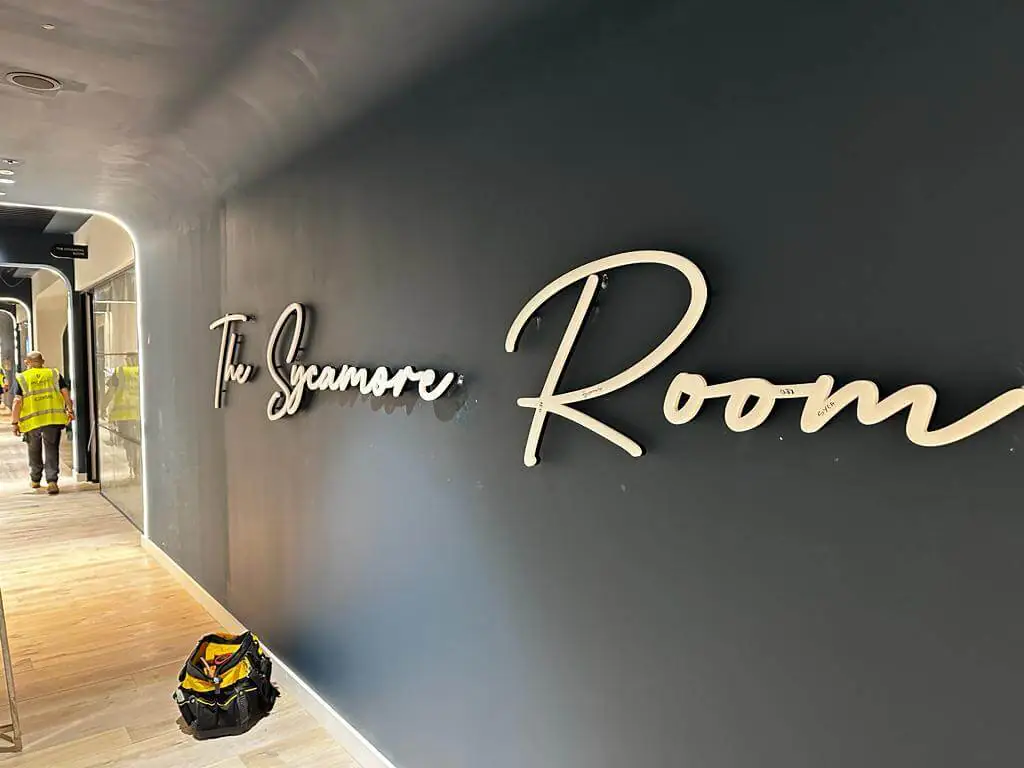 Premium built-up letters