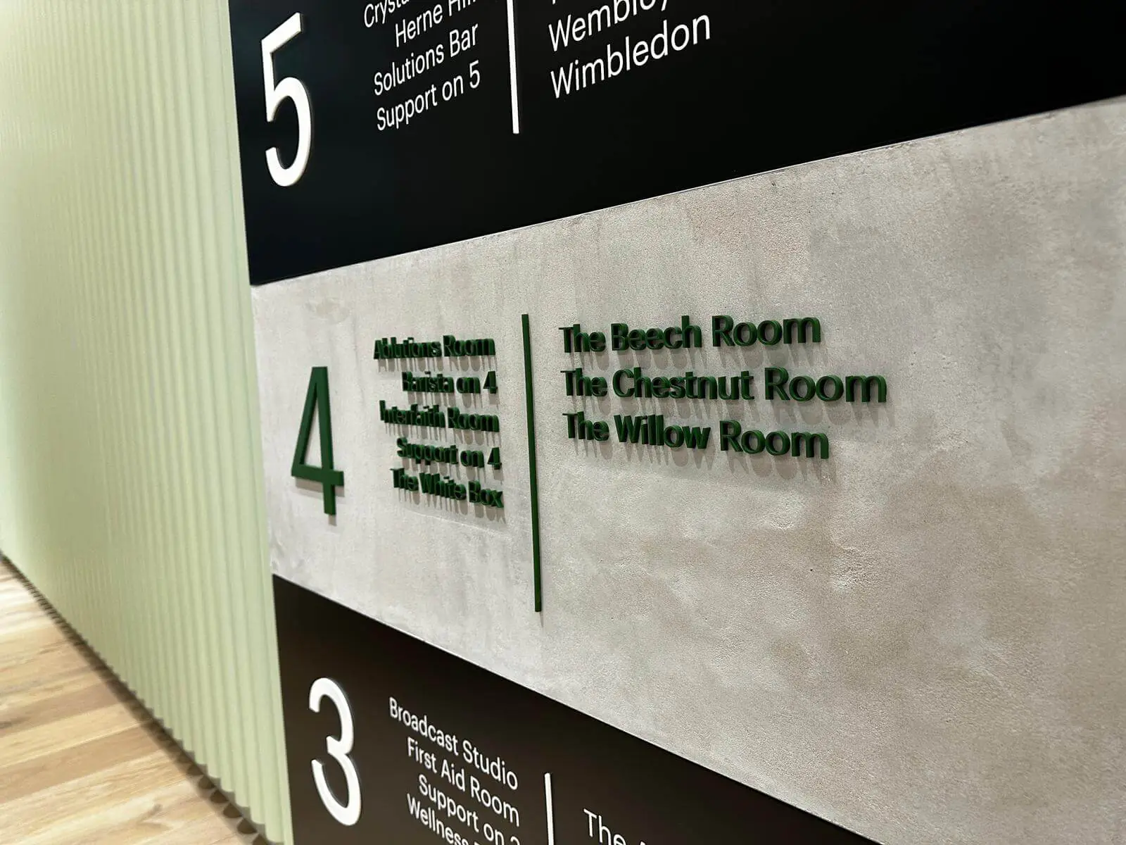 Durable 3D Sign Board