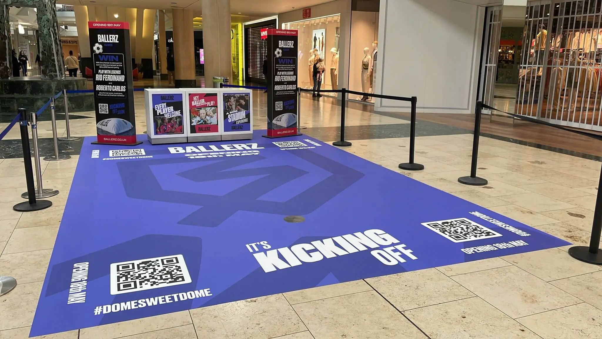 Event floor graphics