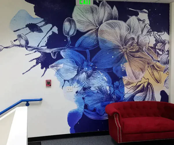 Printed wall graphics