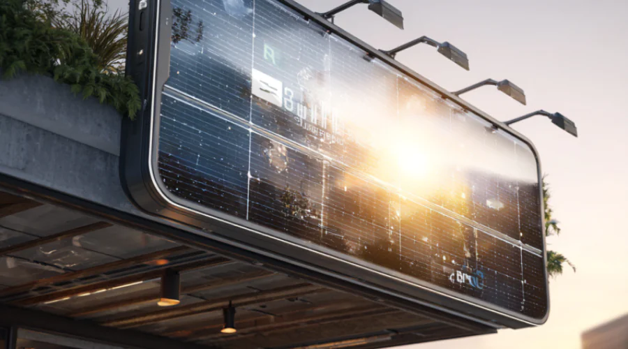 Powering Signs with Solar Film